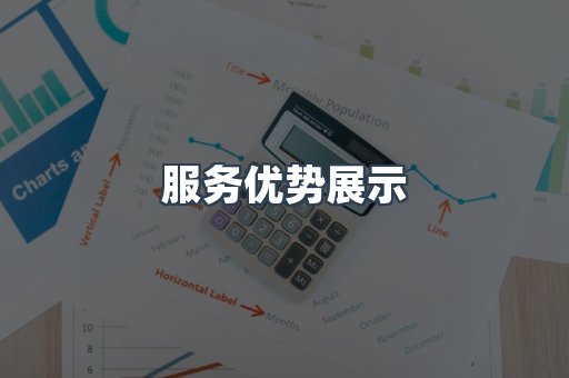 服务优势展示